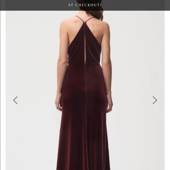 Jenny Yoo Berry Sullivan dress size:12 (velvet) - Picture 9 of 11
